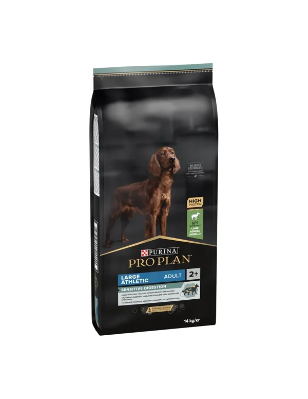 pro plan dog 14kg adult large athletic agnello opti digest 12366945
