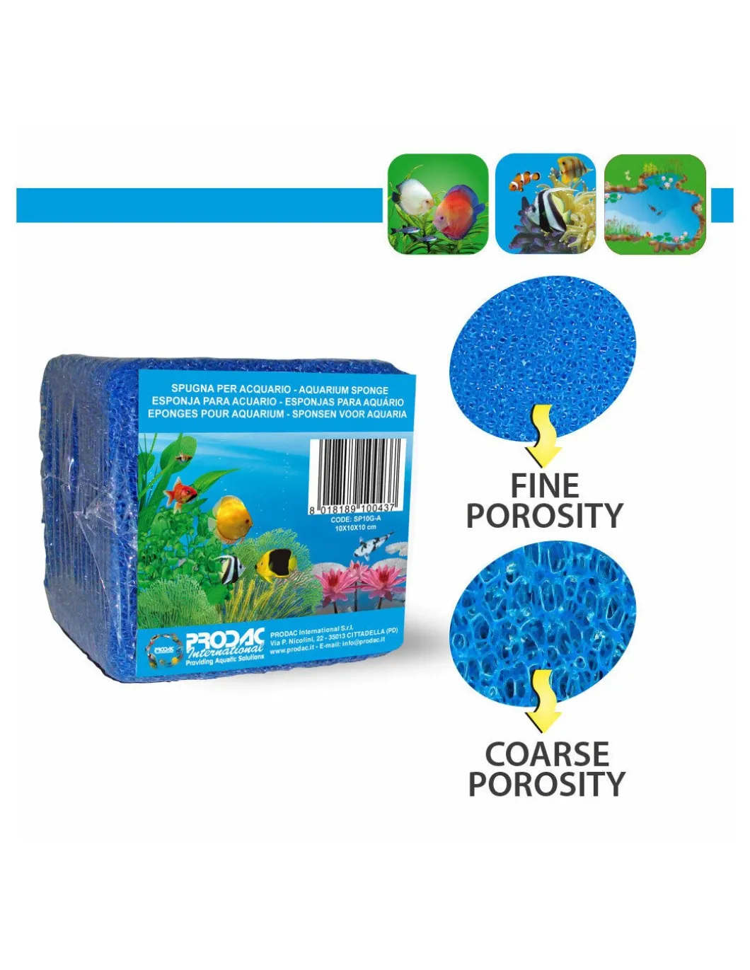 prodac_spugna_grana_gross_0.webp PRODAC SPUGNA GRANA GROSSA 100X50X10 SP100G