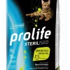 prolife cat adult 400gr sterilised sensitive grain free quail&potato zpd.35959