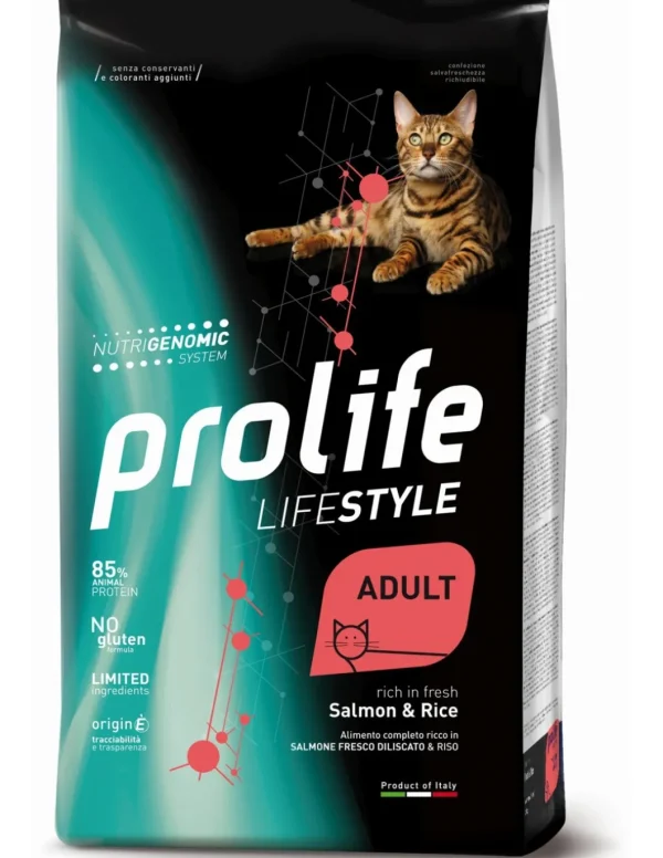 prolife cat lifestyle adult 200gr salmon zpu.40274