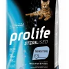 prolife cat sterilised adult 7kg white fish & potato zpd.35881