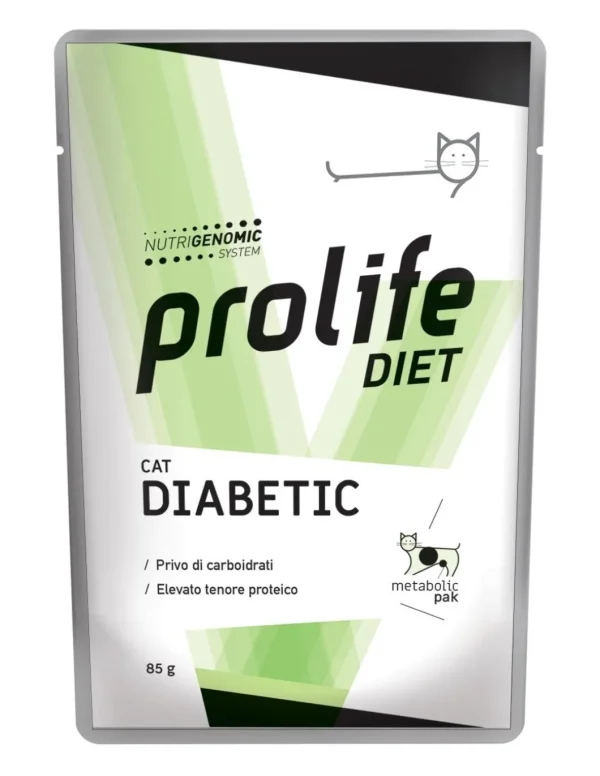 prolife cat vet busta 85gr diabetic zcu.33177