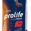 prolife dog dual fresh adult mini 2kg beef/goose&rice zpd.34785