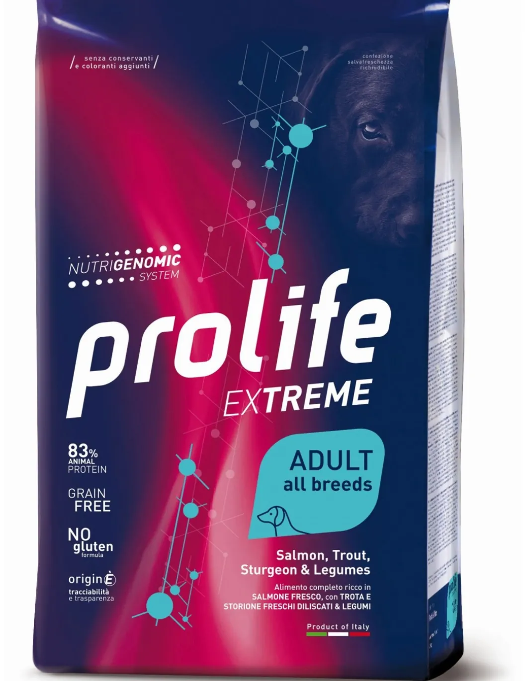 prolife_dog_extreme_adult_0.webp prolife dog extreme adult 10kg salmon,trout,sturgeon&legumes zpd.35553