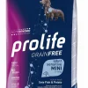 prolife dog grain free adult sensitive mini 7kg sole fish&potato zpd.35492