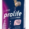 prolife dog grain free adult sensitive medium large 2,5kg pork&potato zpd.35355