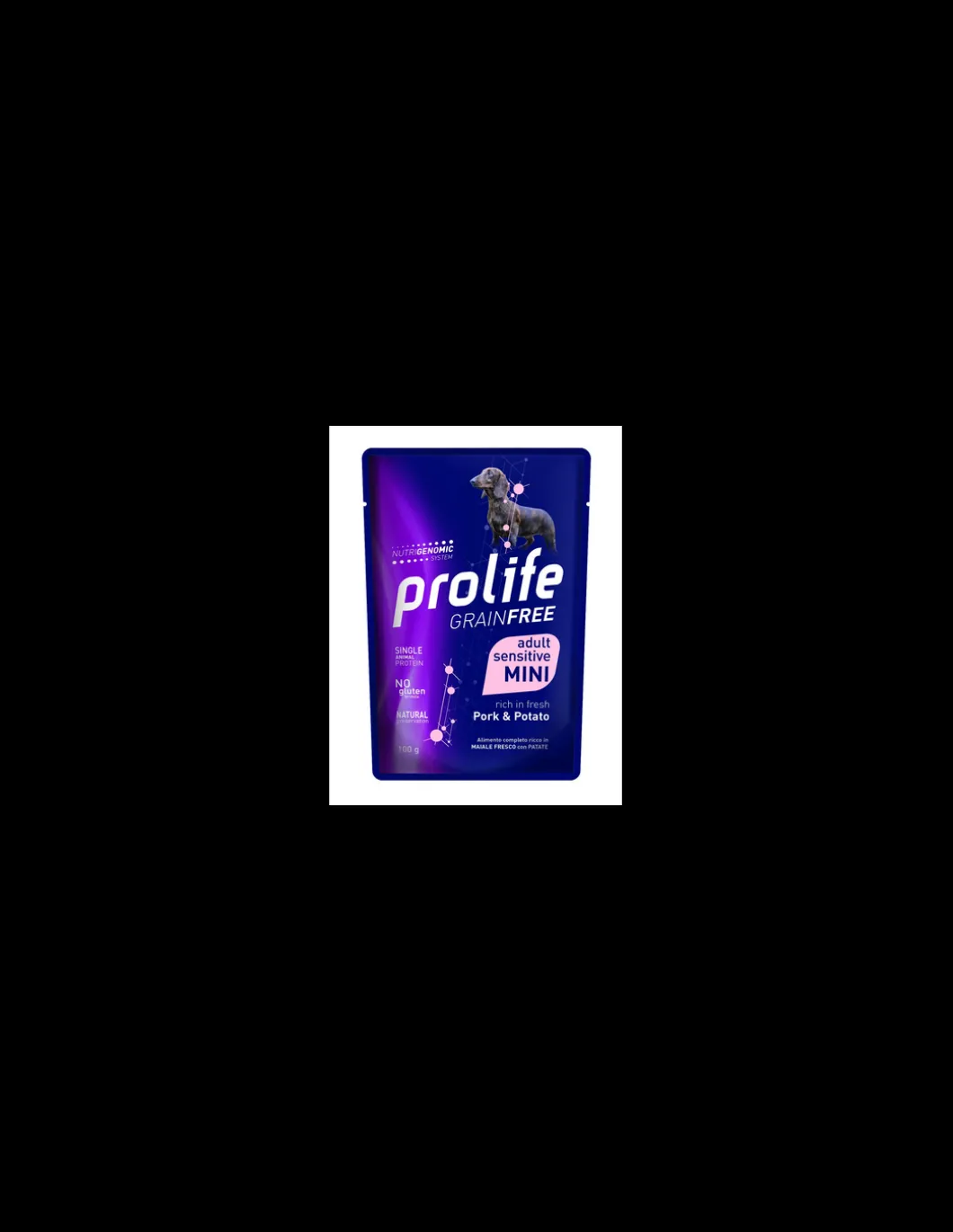 prolife_dog_grain_free_ad_0-21.webp prolife dog grain free adult mini busta 100gr pork&potato zpu.39735