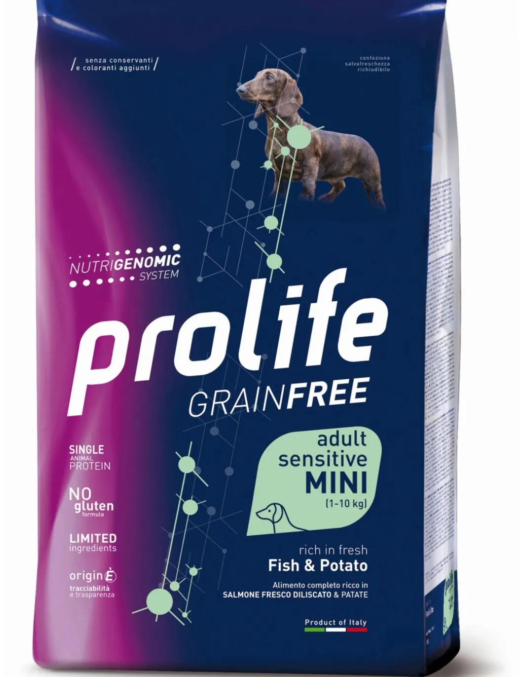prolife_dog_grain_free_ad_0-8.webp prolife dog grain free adult sensitive mini 600gr fish&potato zpd.35423
