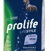 prolife dog lifestyle mature mini 600gr white fish&rice zpd.35072