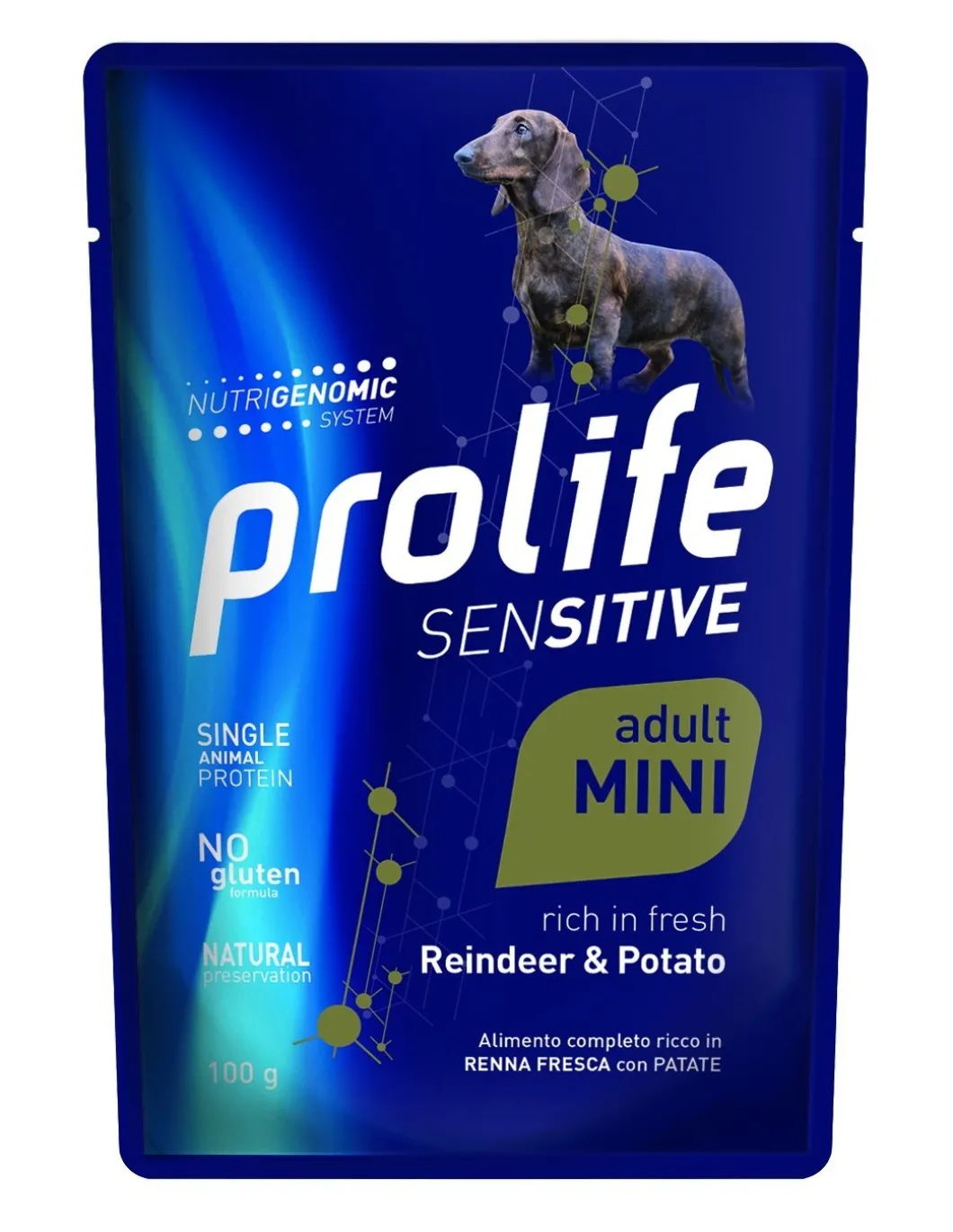 prolife_dog_sensitive_adu_0-15.webp prolife dog sensitive adult mini busta 100gr reindeer&potato zpu.39674