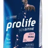 prolife dog sensitive adult mini 2kg pork&rice zpd.35232