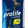 prolife dog sensitive adult mini 2kg rabbit&potato zpd.35188