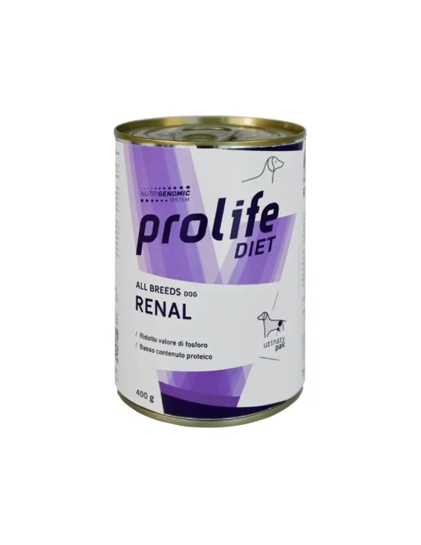prolife dog vet renal 400gr zcu.22409