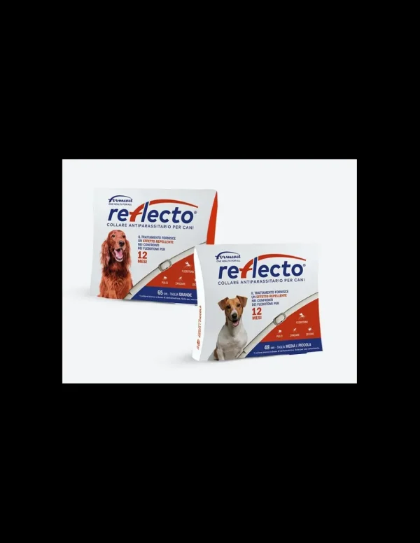 REFLECTO COLLARE ANTIPARASSITARIO CANE 48 CM TAGLIA MEDIA E PICCOLA 14102000