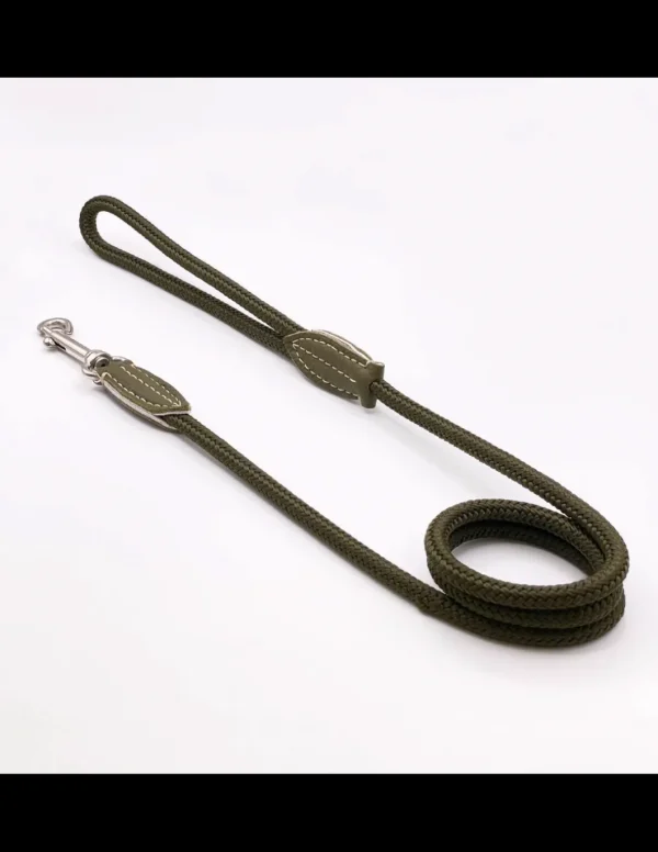 RICHDOG GUINZAGLIO IN CORDA CUCITA A MANO 120CM DIAM. 8MM COLORI ASSORTITI R893