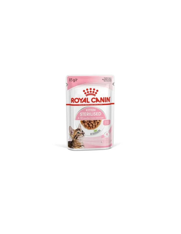 royal cat 85gr busta gravy kitten sterilised fhnwet7087