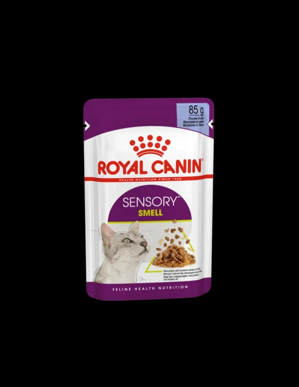 royal cat 85gr busta sensory smell in jelly fhnwet7082