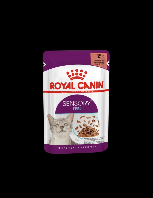 royal cat 85gr busta sensory feel in gravy fhnwet7085
