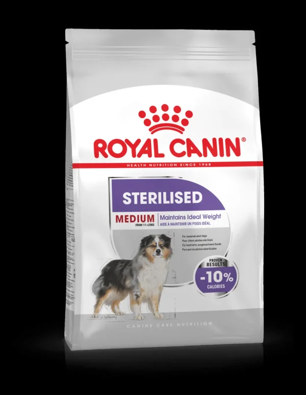 royal dog medium sterilised 3kg ccn1343