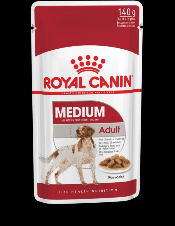 royal dog wet adult medium 140gr shnwet6046