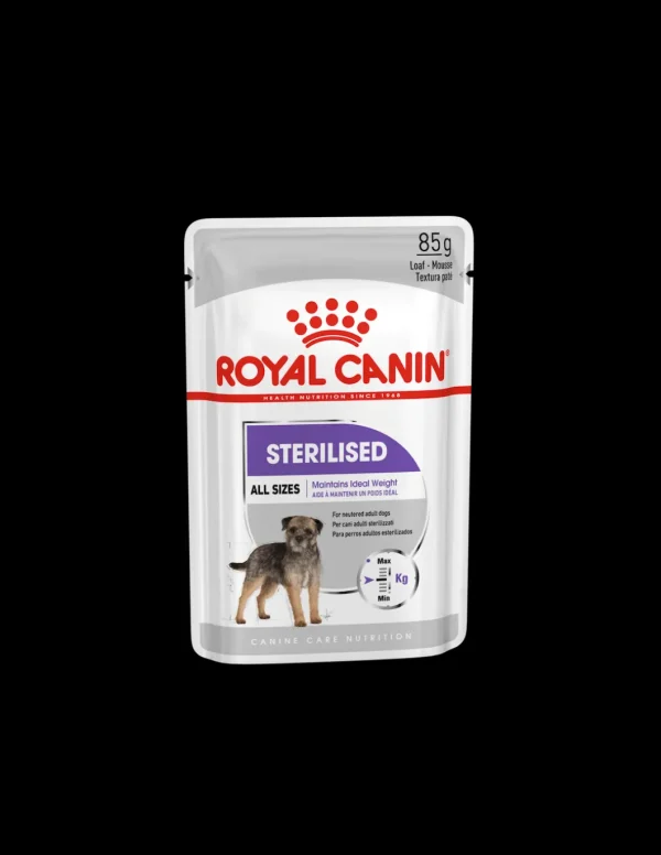 royal dog wet adult sterilised loaf/pate' 85gr ccnwet6058