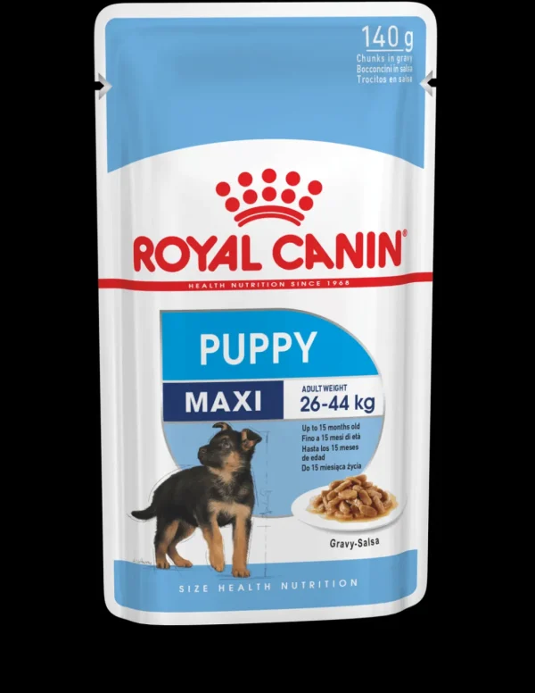 royal dog wet puppy maxi 140gr shnwet6082