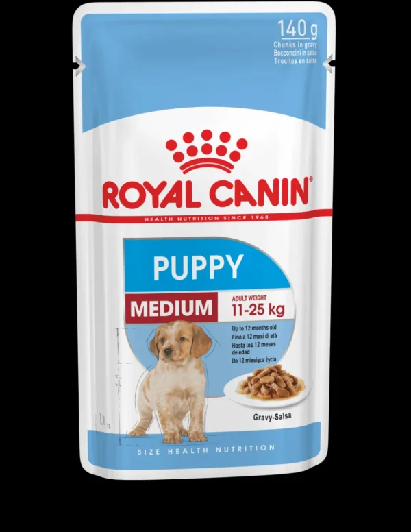 royal dog wet puppy medium 140gr shnwet6083