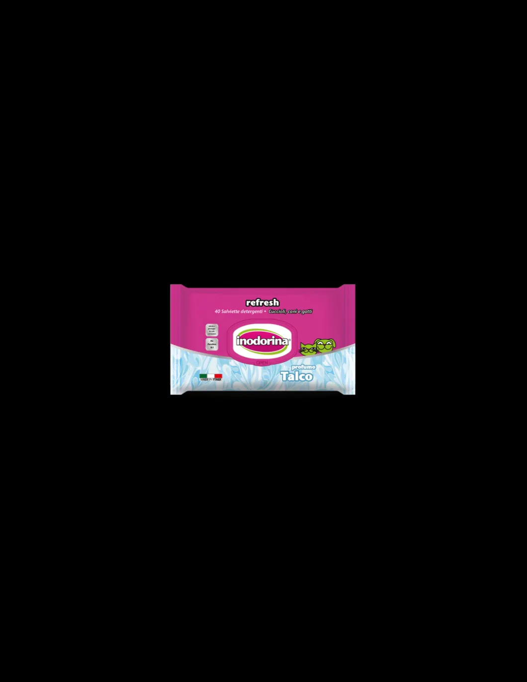 salviette_inodorina_refre_0-4.webp salviette inodorina refresh talco 40 pezzi 230.0050.001