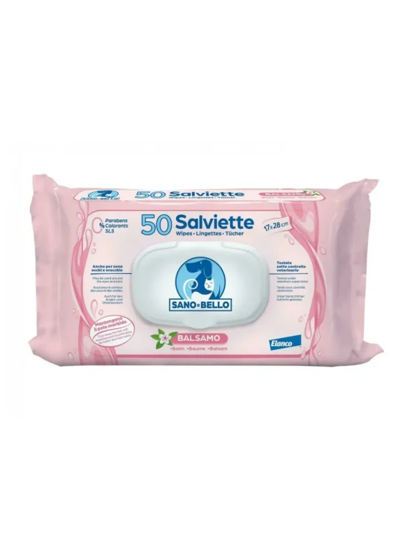sano&bello salviette detergenti 50pz balsamo 90200246