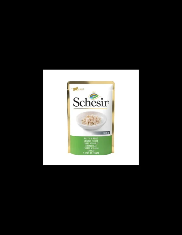schesir cat 85gr busta country filetti di pollo in jelly