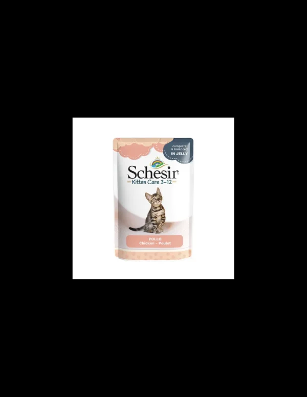 schesir cat 85gr busta kitten filetti di pollo