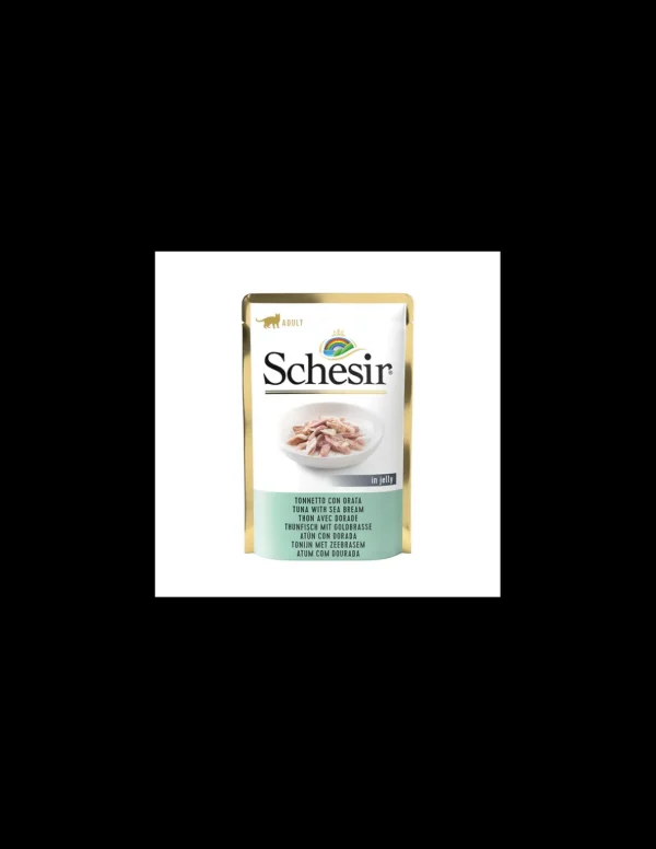 schesir cat 85gr busta ocean tonnetto con orata in jelly 01070112