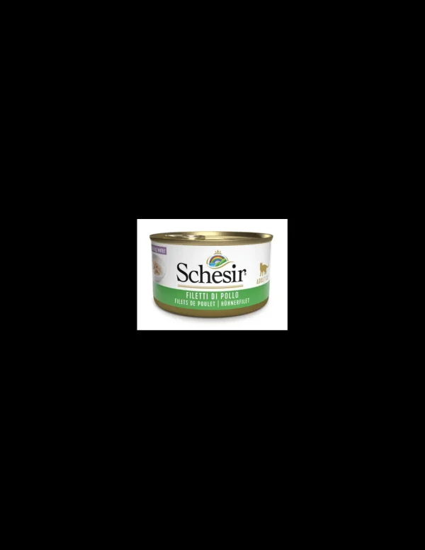 schesir cat 85gr lattina filetti di pollo al naturale 01074061