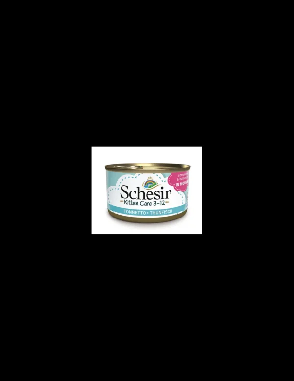 schesir cat 85gr lattina kitten care mousse tonnetto 01072120