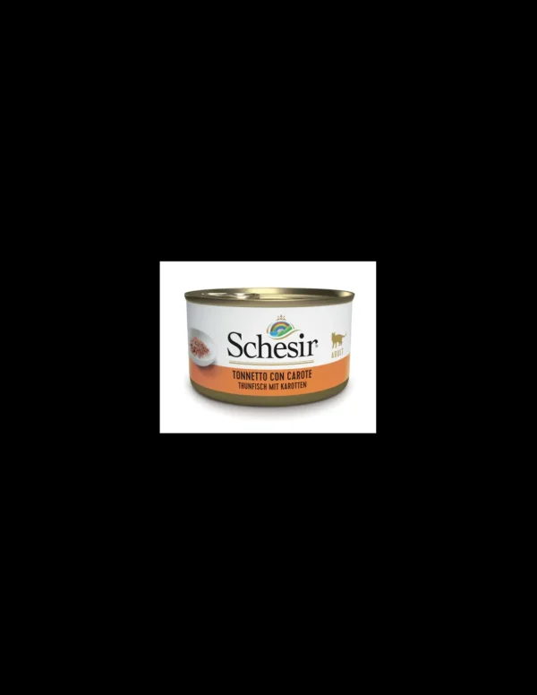 schesir cat 85gr lattina tonnetto con carote 01074283