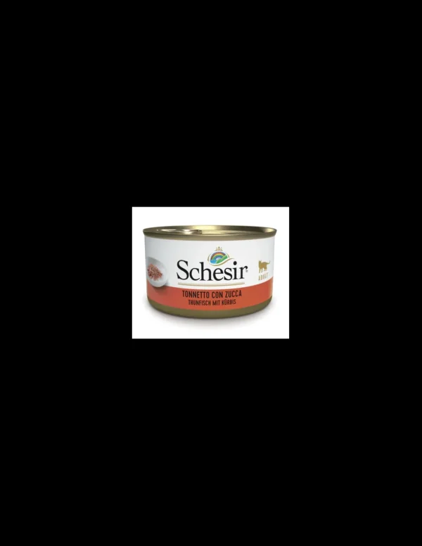schesir cat 85gr lattina tonnetto con zucca 01074284