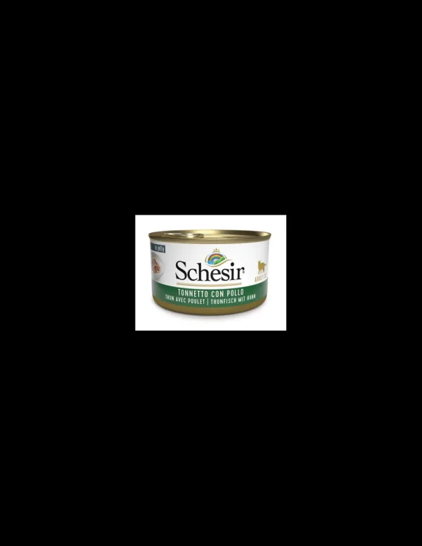 schesir cat 85gr lattina tonnetto con filetti di pollo 01074012