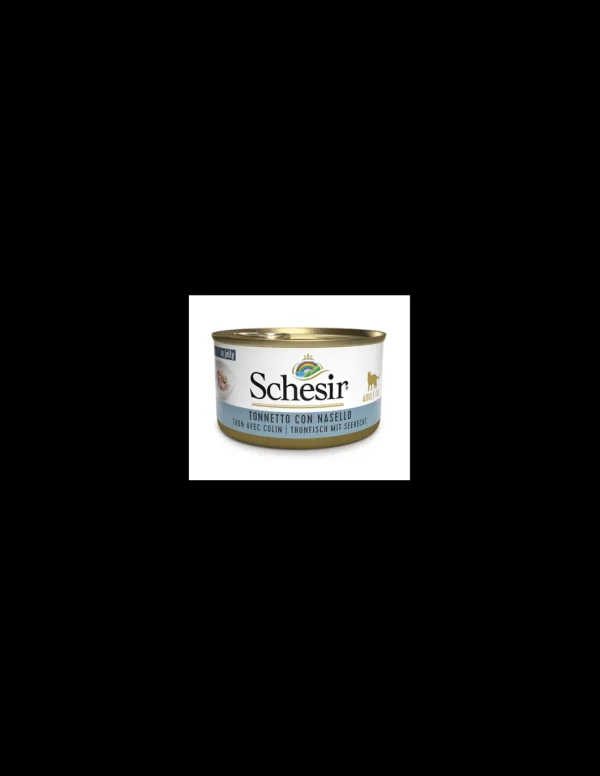 schesir cat 85gr lattina tonnetto con nasello 01074019