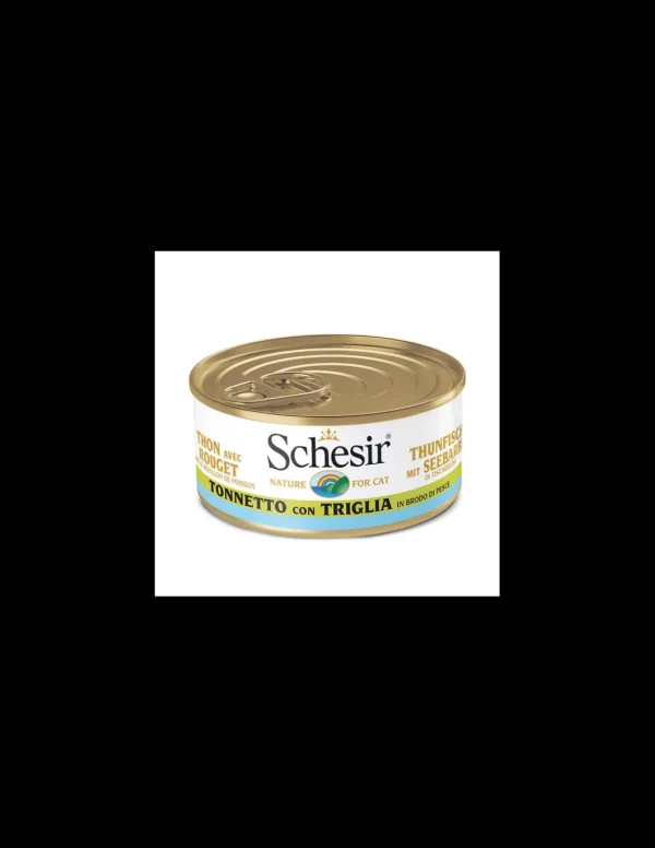 schesir cat 70gr lattina tonnetto con triglia in brodo di pesce 01074525
