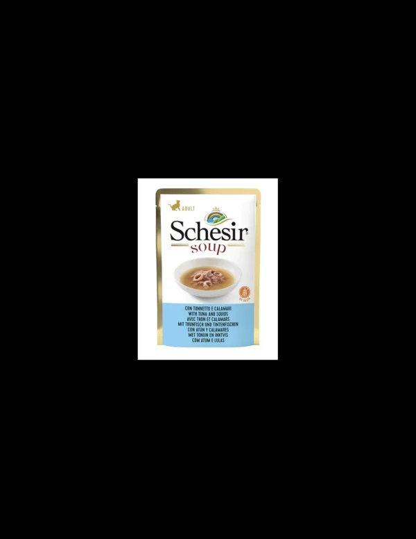 schesir cat 85gr soup busta tonnetto selvaggio e calamari
