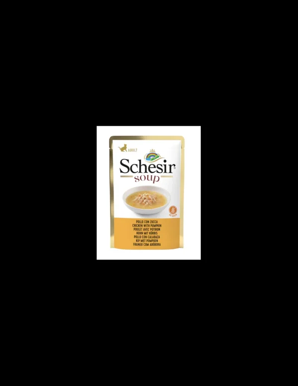 schesir cat 85gr soup busta pollo con zucca