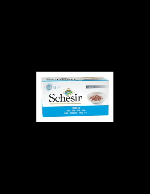 schesir cat 6x50gr multipack lattina tonnetto natural soft jelly