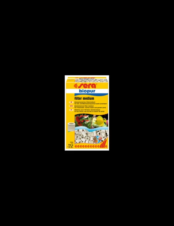 sera biopur 750gr materiale filtrante poroso