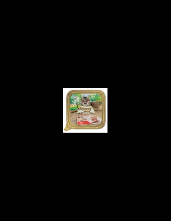 stuzzy cat vaschetta 100gr pate manzo 01031006