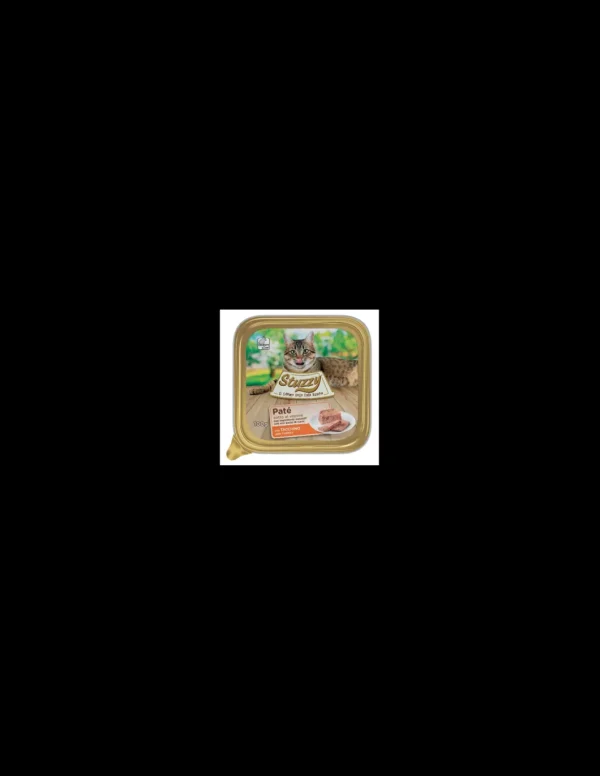 stuzzy cat vaschetta 100gr pate tacchino 01031506