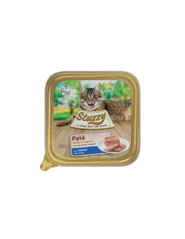 stuzzy cat vaschetta 100gr pate tonno 01030106