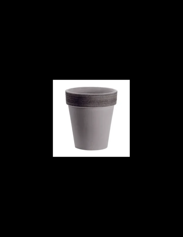 tarvisium vaso alto grigio graffiato 40cm r.9604033