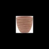 TARVISIUM VASO BASIC RIGATO 29CM R.PI229R