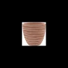 tarvisium vaso basic rigato 20cm r.pi220r