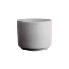 tarvisium vaso cilindro greige 25cm 9182542